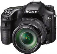 Цифрова фотокамера дзеркальна Sony Alpha 77M2 kit 18-135 мм чорна