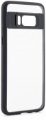 Чохол iPaky для Samsung S8 Plus - Metal Plating Transparent чорний