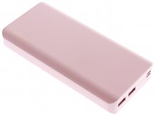 Батарея універсальна Solove S3p Power Bank 20000mAh Pink