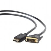 Кабель Cablexpert DP to DVI (24+1) 1.8m Black