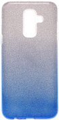 Чохол Milkin for Samsung A6 Plus 2018 - Superslim Glitter series Blue