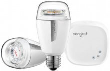 Смарт-лампа Sengled Element Plus Starter Kit 10W Wi-Fi +ZigBee White (Hub + 2xLED Light K-Z02-1H-2A60EUE27