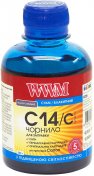 Чорнило WWM for Canon CLI-451C/CLI-471C Cyan 200g C14/C світлостійке