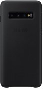 Чохол Samsung for Galaxy S10 G973 - Leather Cover Black  (EF-VG973LBEGRU)