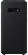 Чохол Samsung for Galaxy S10e G970 - Leather Cover Black  (EF-VG970LBEGRU)