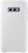 Чохол Samsung for Galaxy S10e G970 - Leather Cover White  (EF-VG970LWEGRU)