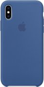 Чохол HiC for iPhone Xs/X Silicone Case Delft Blue