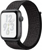 Смарт годинник Apple Watch Nike+ Series 4 GPS, 44mm Space Grey Aluminium Case with Black Nike Sport Loop (MU7J2)