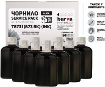 Чорнило Barva for Epson L800/L810/L850/L1800 Black (10x100g)