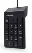 Клавіатура компактна Gembird KPD-U-02 Black