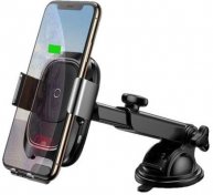 Кріплення для мобільного телефону Baseus Smart Vehicle Bracket Wireless Charger (WXZN-B01)