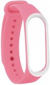  Ремінець Climber for Xiaomi Mi Band4 - OriginalStyle Silicone Double Color Pink/White (CBXM408 Pink/White)