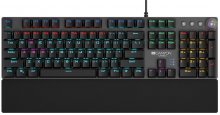 Клавіатура, Canyon Nightfall USB, Black/Grey ( Gaming )