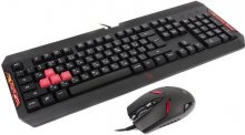 Комплект клавіатура+миша ігровий A4tech Bloody Q1100 Black Gaming (Q1100 Bloody Black)