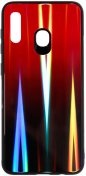 Чохол MiaMI for Samsung A20 2019 A205 - Glass Case Gradient Ruby Red