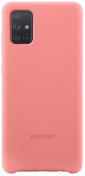 Чохол Samsung for Galaxy A71 A715F - Silicone Cover Pink  (EF-PA715TPEGRU)