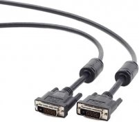 Кабель Cablexpert DVI 24 to DVI 24 4.5m Black (CC-DVI2-BK-15)