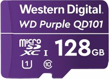 Карта пам'яті Western Digital Purple QD101 Micro SDXC 128GB (WDD128G1P0C)