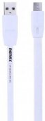 Кабель Remax Full Speed RC-001m AM / Micro USB 1m White (RC-001M-WHITE)