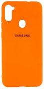 Чохол Device for Samsung A11 A115 2020 - Original Silicone Case HQ Orange  (SCHQ-SMA11-O)