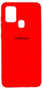 Чохол Device for Samsung A21s A217 2020 - Original Silicone Case HQ Red  (SCHQ-SMA217-R)