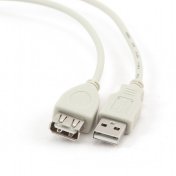 Кабель Cablexpert AM / AF 0.75m White (CC-USB2-AMAF-75CM/300)