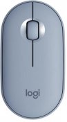 Мишка, Logitech Pebble M350 Wireless, Blue Grey