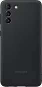 Чохол Samsung for Galaxy S21 Plus G996 - Silicone Cover Black  (EF-PG996TBEGRU)