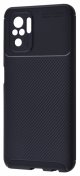 Чохол Ultimate Experience Carbon for Xiaomi Redmi Note 10 - Slim TPU Black  (31632)