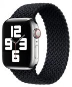 Ремінець HiC for Apple Watch 44/42mm - Braided Solo Loop Black - Size M (44/42mm Braided Black M)