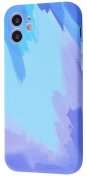 Чохол WAVE for Apple iPhone 12 - Watercolor Case Blue  (31774 Blue)
