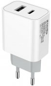 Зарядний пристрій ColorWay 20W V2 White (CW-CHS025QPD-WT)