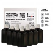 Чорнило BARVA for Epson M1100/M1120/M2140 Black Pigment Service Pack (I-BARE-E-110-1SP-B-P)