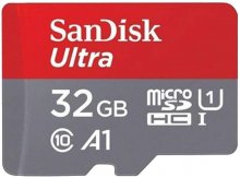 Карта пам'яті SanDisk Ultra A1 Micro SDHC 32GB (SDSQUA4-032G-GN6MN)
