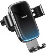 Кріплення для мобільного телефону Baseus Glaze Gravity Car Mount Black (SUYL-LG01)