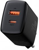 Зарядний пристрій Baseus Compact Quick Charger 20W EU Black (CCXJ-B01)