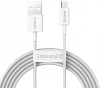Кабель Baseus Superior Series Fast Charging 2A AM / Micro USB 2m White (CAMYS-A02)