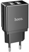 Зарядний пристрій Hoco DC01 Max Porcelain Black (HOCO DC01)