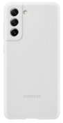 Чохол Samsung for Galaxy S21 FE G990 - Silicone Cover White  (EF-PG990TWEGRU)