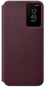 Чохол Samsung for Galaxy S22 Plus - Smart Clear View Cover Burgundy  (EF-ZS906CEEGRU)