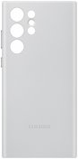 Чохол Samsung for Galaxy S22 Ultra - Leather Cover Light Gray  (EF-VS908LJEGRU)