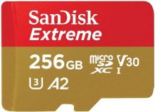 Карта пам'яті SanDisk Extreme V30 Micro SDXC 256GB (SDSQXAV-256G-GN6MN)