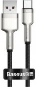 Кабель Baseus Cafule Metal 66W AM / Type-C 0.25m Black (CAKF000001)
