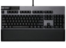 Клавіатура ASUS ROG Strix Flare II Animate RGB NX Red USB Black (90MP02E6-BKRA00)