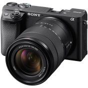 Цифрова фотокамера Sony Alpha 6400 kit 18-135mm Black (ILCE6400MB.CEC)