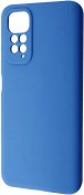 Чохол WAVE for Xiaomi Note 11 4G / Note 11S - Full Silicone Cover Blue  (36765_blue)