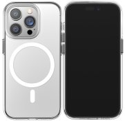 Чохол Blueo for iPhone 14 Pro - Crystal Pro Drop Resistance MagSafe Transparent