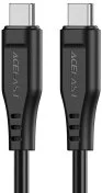 Кабель Acefast C3-03 60W Type-C / Type-C 1.2m Black (AFC3-03B)