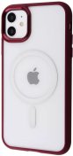 Чохол WAVE for Apple iPhone 11 - Desire Case with MagSafe Red  (37129_red)