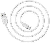 Кабель BOROFONE BX14 LinkJet 2.4A AM / Type-C 3m White (BX14C3W)